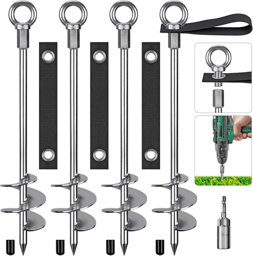 Insaga ground anchor with - insaga,