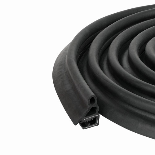 Door rubber seal large bulb - rubber,