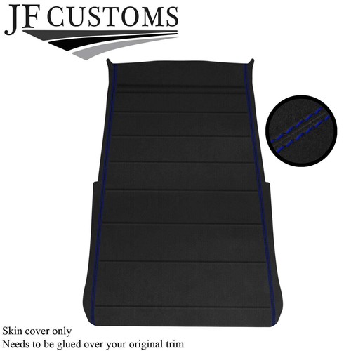 Blue stitch luxe suede - suede, roof