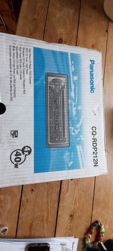 Panasonic car radio - car,