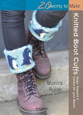 Knitted boot cuffs - knitted, to