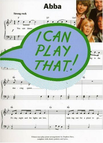 Abba fifteen easy - easy-play, piano