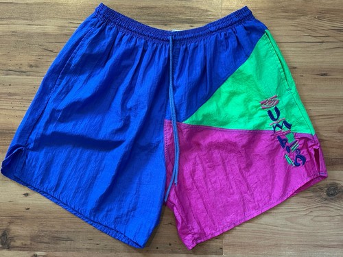 Vintage umbro color block swim - color,