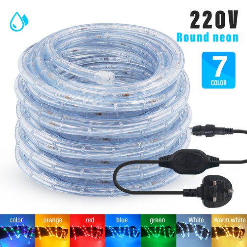 220v rope lights outdoor - rope,