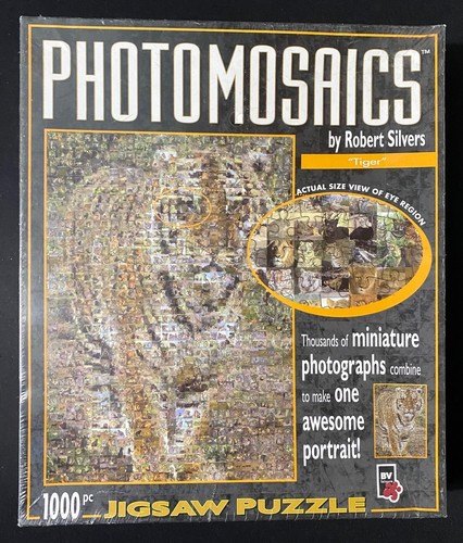 Photomosaics tiger robert - photomosaics:,