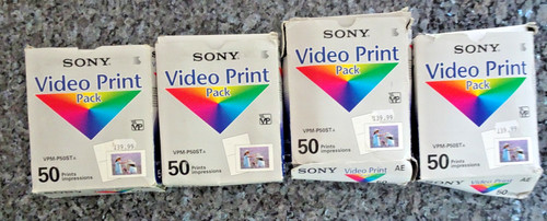Sony video print pack - video,