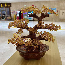 3.76LB Zhaocai Tree Wealth Attraction Crystal Tree Quartz Home Decoration