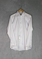 Eton White Long Sleeved Slim