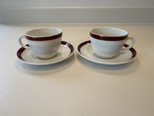 Pottery espresso cups and - n,