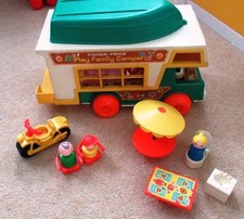 Fisher Price Little People Play Family Camper Van 994