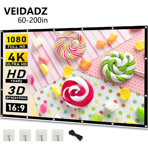 Projector screen white - projector,