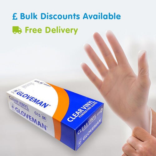 Gloveman disposable clear - disposable,