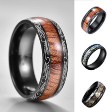 Black Tungsten carbide Ring