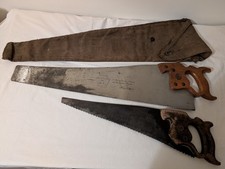 X2 Disston D-8 Vintage Saws