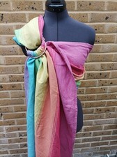 Little Frog Linen Rainbow Ring