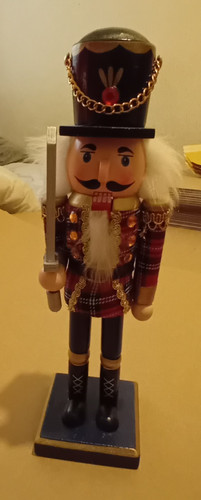 25cm tall christmas wooden - 25cm,