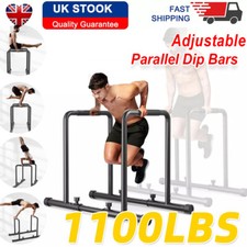 Parallel DIP BARS Home Gym Parallettes for Body Weight Crossfit Workout Station