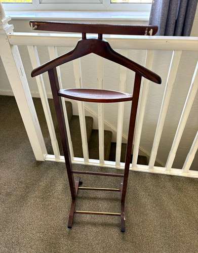 Wood freestanding valet - wood,