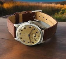 Vintage Rare 12.15 Smiths Pre-Deluxe 15Jewels Sub Manual Serviced VGC Mens Watch