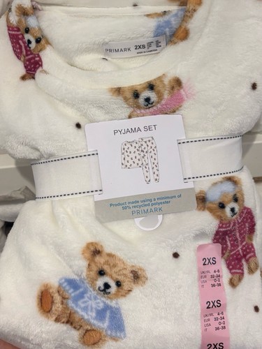 Teddy bear fleece long - bear,