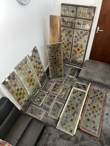Victorian stained glass - stained,