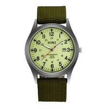 Mens Watch Wrist Military Army