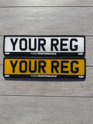 Ford performance number plate - performance,