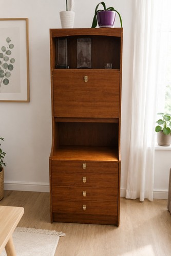 Vintage danish style bureau - vintage,