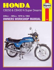 Honda CB250 & CB400N Super Dreams (78 - 84) Haynes Repair Manual