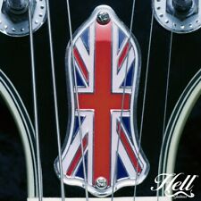 "Union Jack" (Color) Truss Rod Cover. Fits most Gibson Les Paul, SG, many more