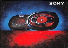 Lot168 sony xplod  speakers advertising germany
