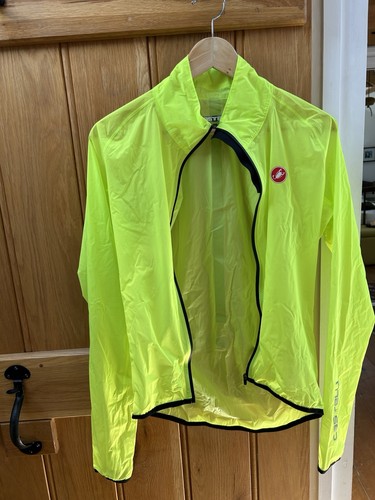 Castelli yellow cycling jacket - castelli,