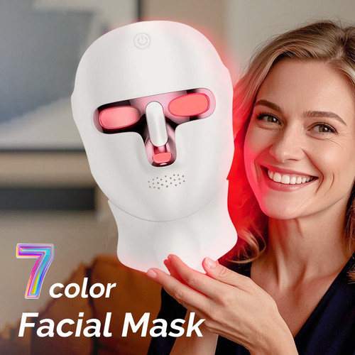 Colors led face neck mask - face,