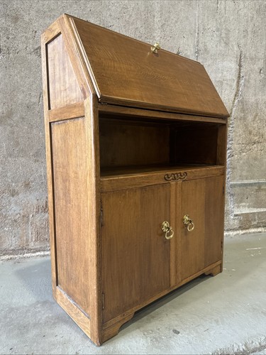 Vintage writing desk bureau - vintage,