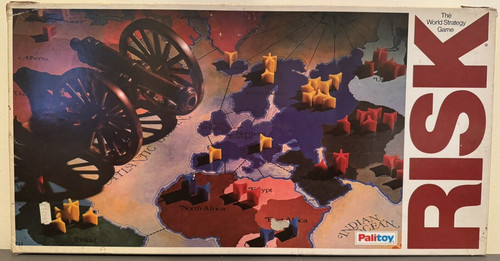 Risk board game - board, palitoy