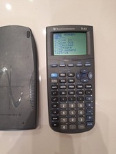 Texas Instruments TI-82 Graphic Scientific Calculator. With Case tested 