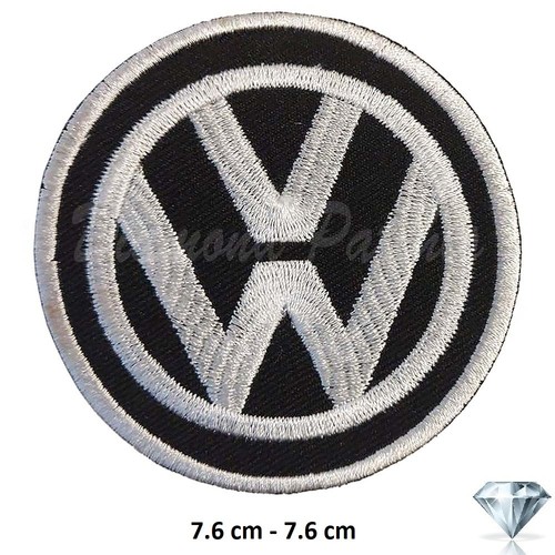 Black embroidery patch - , iron