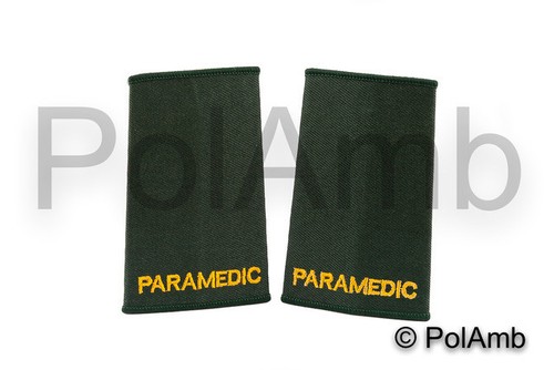 Paramedic slider epaulettes - paramedic,