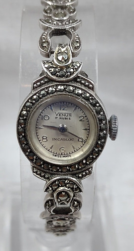 Venus 17j silver marcasite - ,