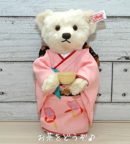 Steiff tea ceremony sado teddy - steiff,