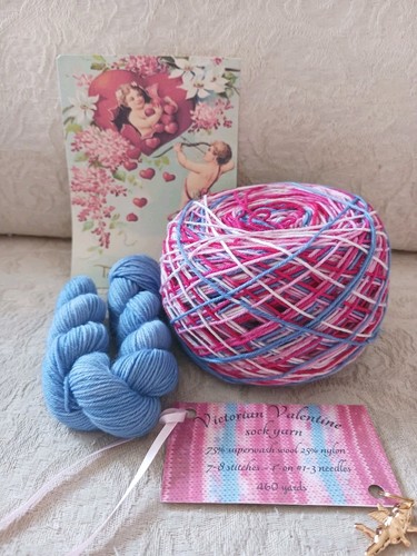 Victorian valentine superwash - victorian,