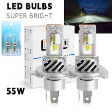 H4 Headlight Xenon White 55w