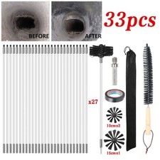 33x Flexible Chimney Sweep Set