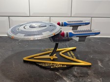 Star Trek USS Enterprise-C 3D Printed Ship Model with Display Stand