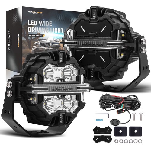 Round led driving lights - round,