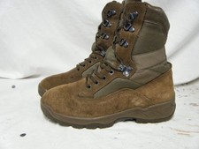 British Army RAF Military Issue YDS Falcon Suede Desert Combat Boots Size 6 M T3
