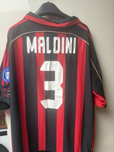 Vintage 2006 milan maldini - ac,