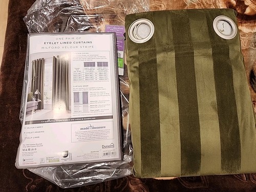 Dunelm eyelet lined curtains - dunelm,