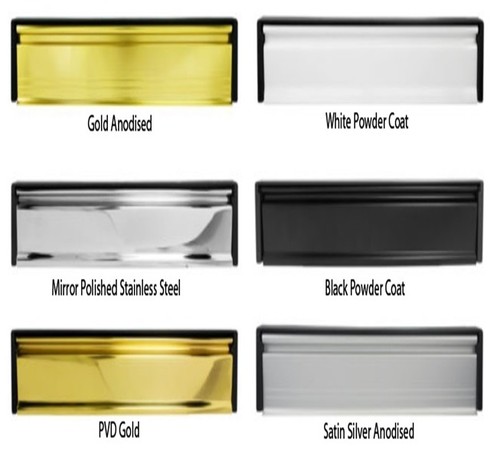 Slimline door letterbox 12 - -,