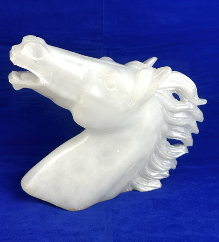 Carved white stone glass - stone, /